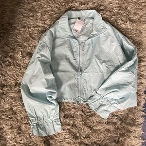 H&M BABY BLUE FULL ZIP WINDBREAKER